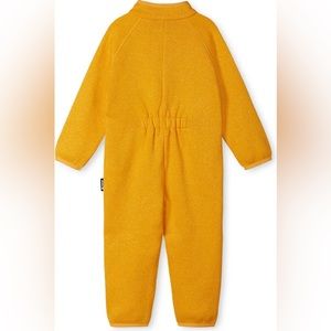 Reima base layer jumpsuit yellow 2T EUC